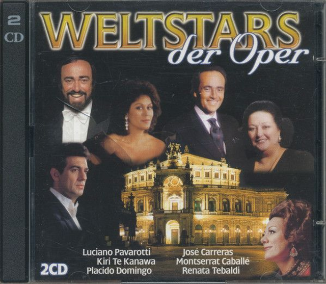 Various ‎– Weltstars Der Oper 2x Audio CD
