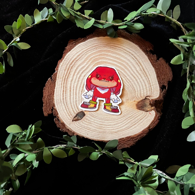Sticker Sonic // Knuckles