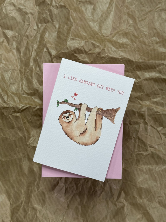 I Like Hanging Out With You - Sloth