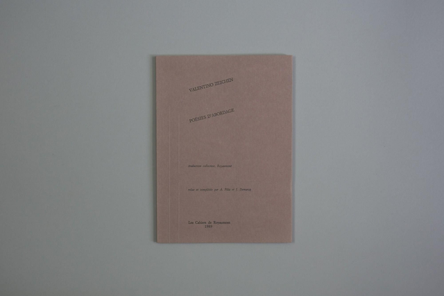 Poésies d’abordage - Suivies de Musée intérieur