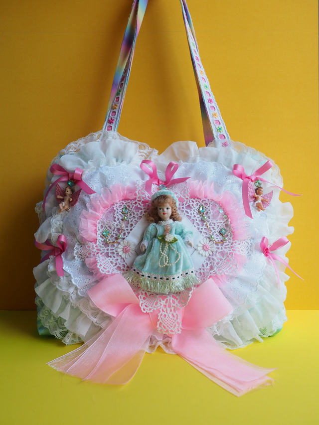 Maria Porcelain Doll Lolita Tote Bag