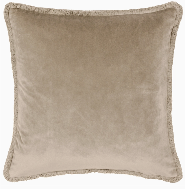 Kussen beige ruffels