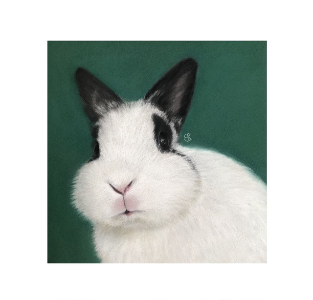 Print (medium) 'ARIE' (Konijnenparadijs) 