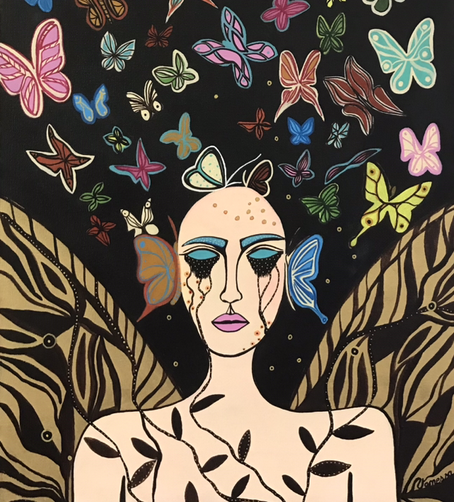 La femme papillon