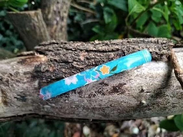 Barrette en Papier Japonais – Élégance et Lumière 