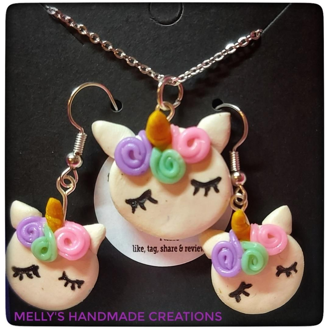Unicorn Jewellery Set