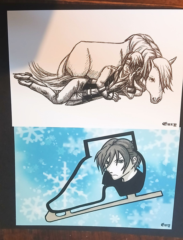 Yuri one ice Lots Carte postal