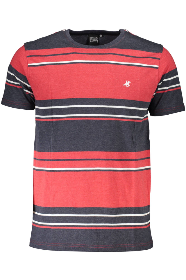 U.S. GRAND POLO T-SHIRT MANICHE CORTE UOMO ROSSO