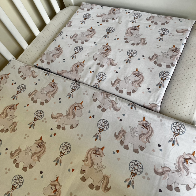 Unicorn &amp; Dreamcatcher | Kids Blanket Set