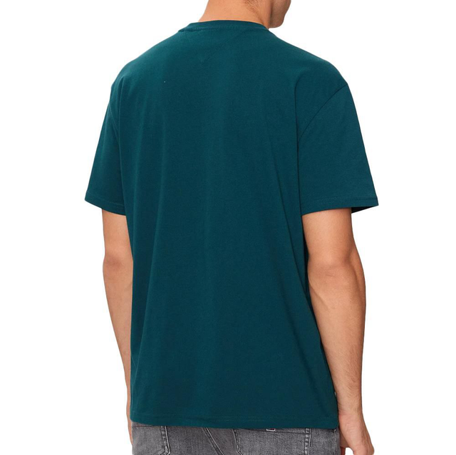 T-shirt vert Tommy Jeans DM0DM19683 CWG