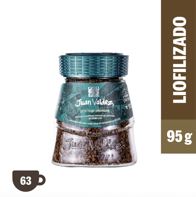 Café Liofilizado Tradicional Descafeinado 95 g