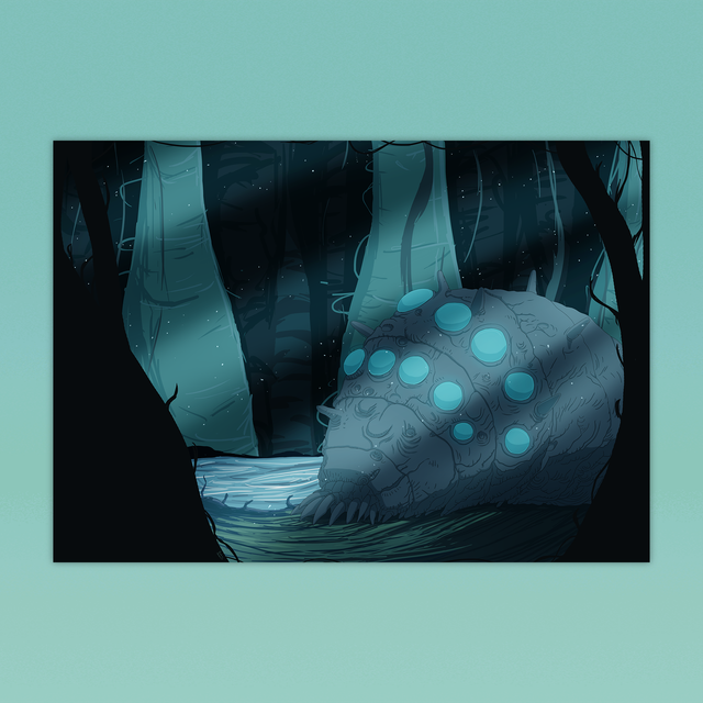Nausicaa Ohmu Print