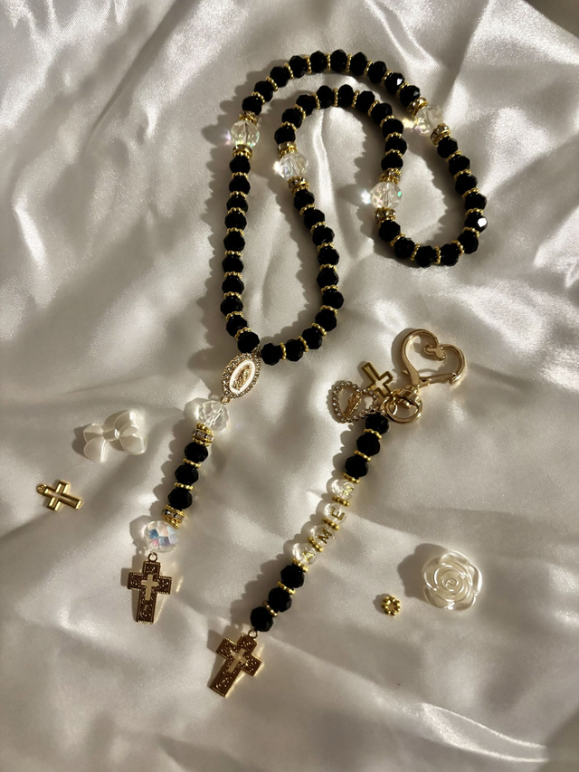 Chapelet + porte-clé J O B