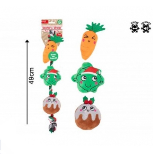 Roast Dinner Rope Toy