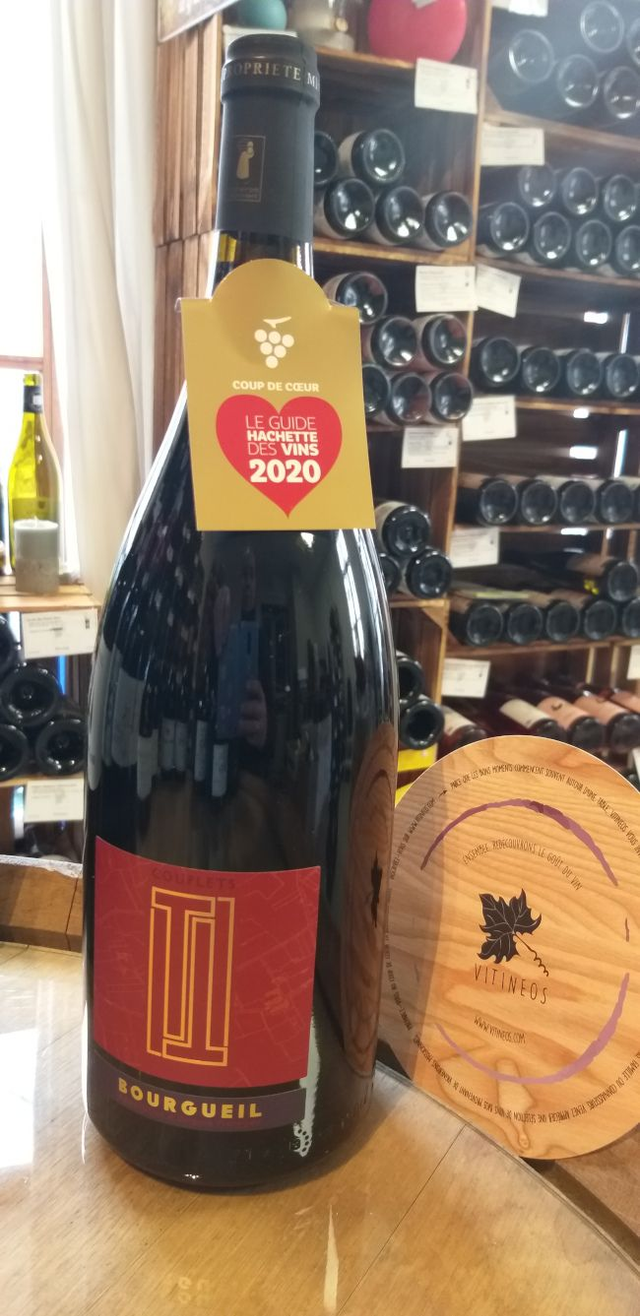 Les Couplets (magnum) 2018 - Rouge Sec Tranquille - Domaine du Petit Bondieu (Thomas Pichet)