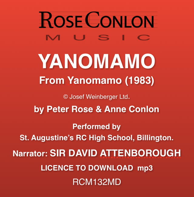 YANOMAMO RCM132MD (mp3) Final Song from Yanomamo 1983 (Rose/Conlon)