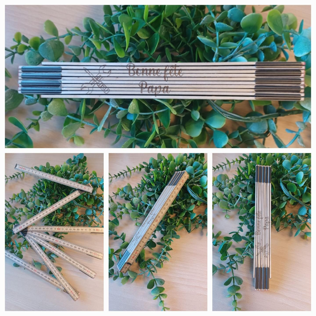 Mètre pliable 2m personnalisé