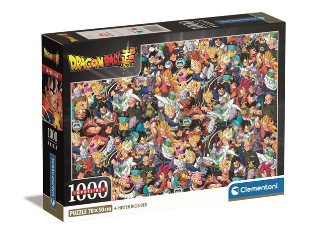 Clementoni Puzzle Dragon Ball Impossible 1000 Peças