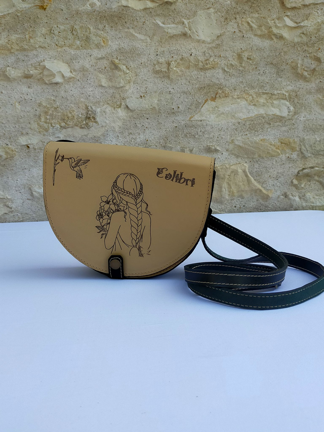  Sac demi-lune "Colibri"