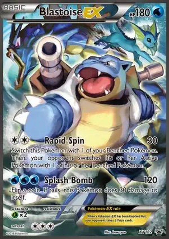 Blastoise EX - XY122 (XY Black Star Promo)
