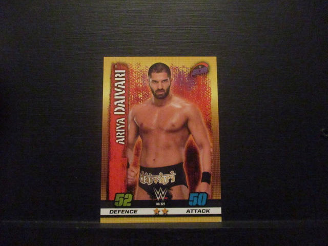 Ariya Daivari - W 205 Live Slam Attax 10th Edition Original Trading Card #227