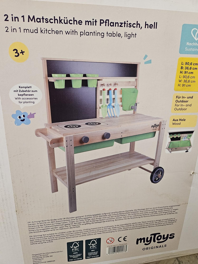 Matschküche 2in1