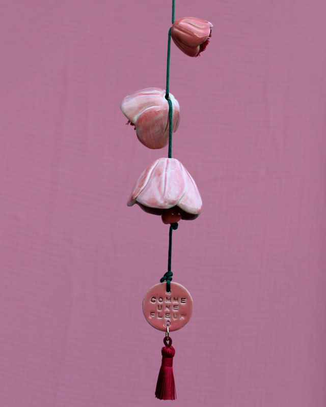 Clochette "Comme une fleur"