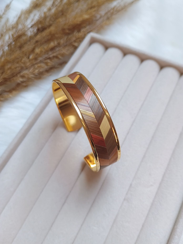  Bracelet MANCHETTE Chevron