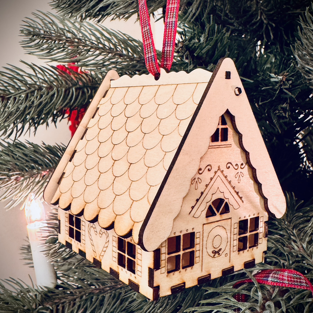 Gingerbread House Ornament 