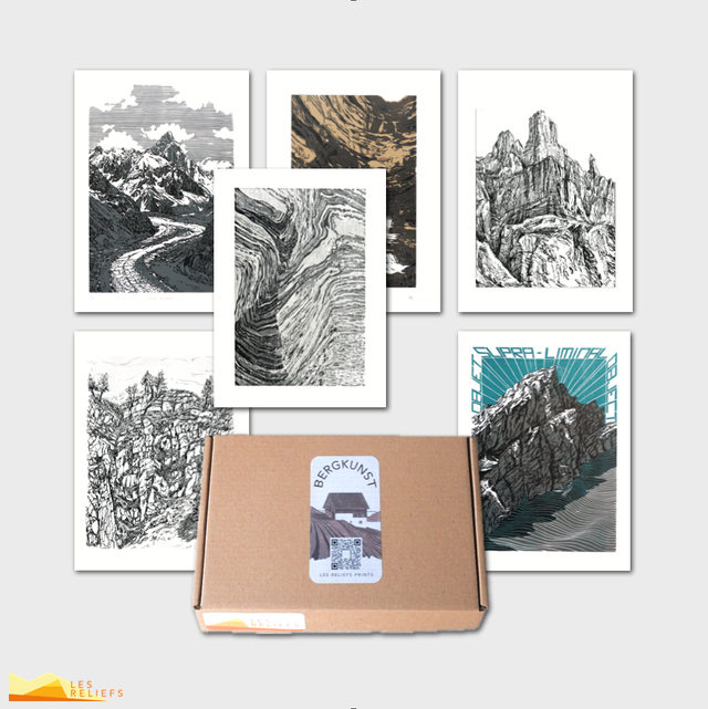 6 postcards 'Landscape'