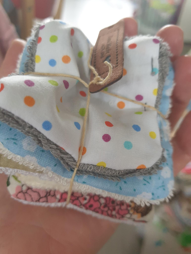 Lingettes Démaquillantes Par 6. Couture fait maison Annoeullin Lille 