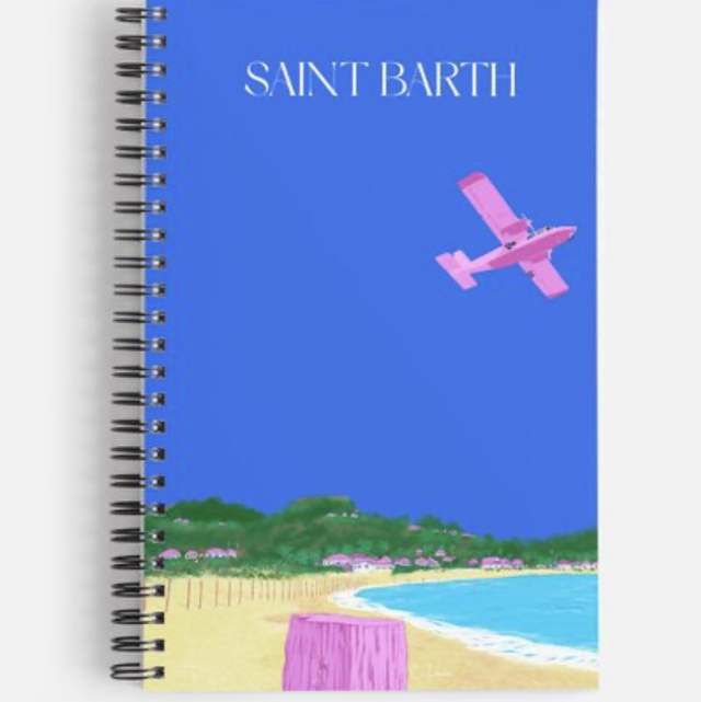 Spiral Notebook with line L’avion Caravan 