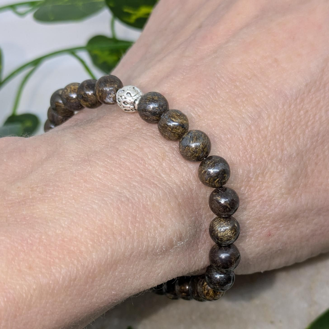 Bracelet "Bronzite" 6mm BR-066