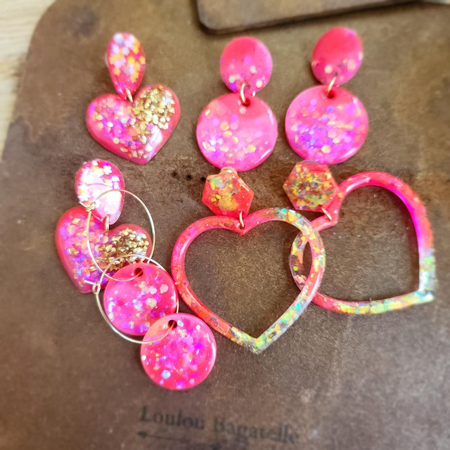 Aujourd'hui c est rose Fluo!  