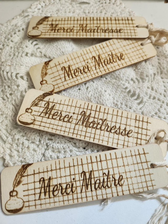 Marque-page Maîtresse/Maître 