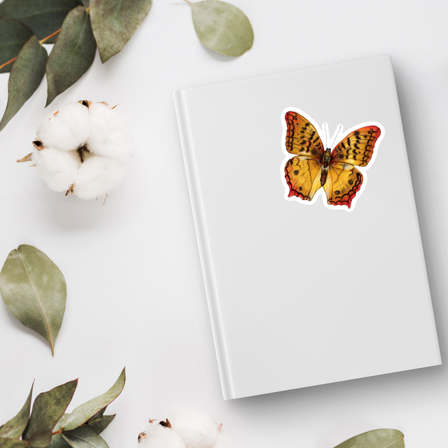 Stickers - Géant Atlas Moth Isolé