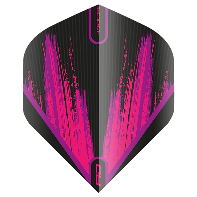 RED DRAGON HARDCORE RADICAL BLACK &amp; PINK FLIGHTS
