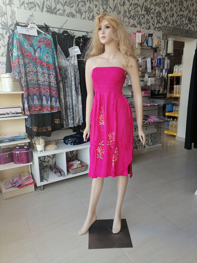 Φόρεμα με σφιγγοφωλια 2 σέ 1