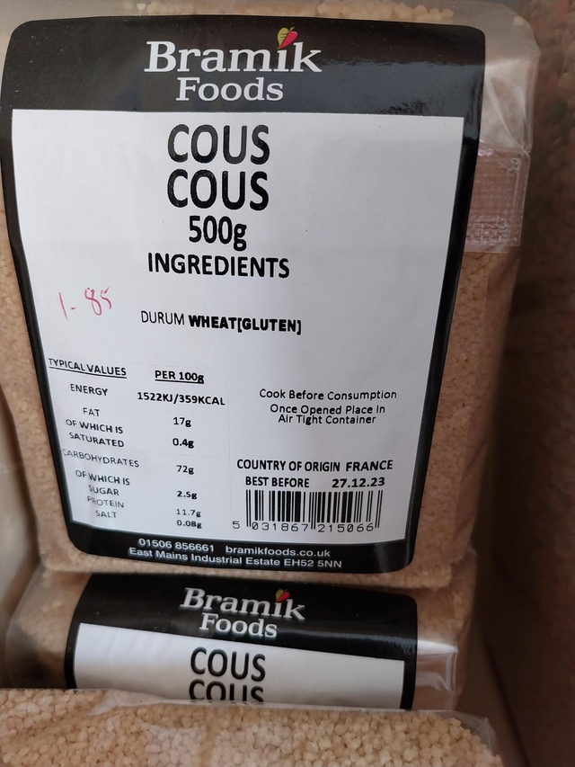 Cous cous 500g