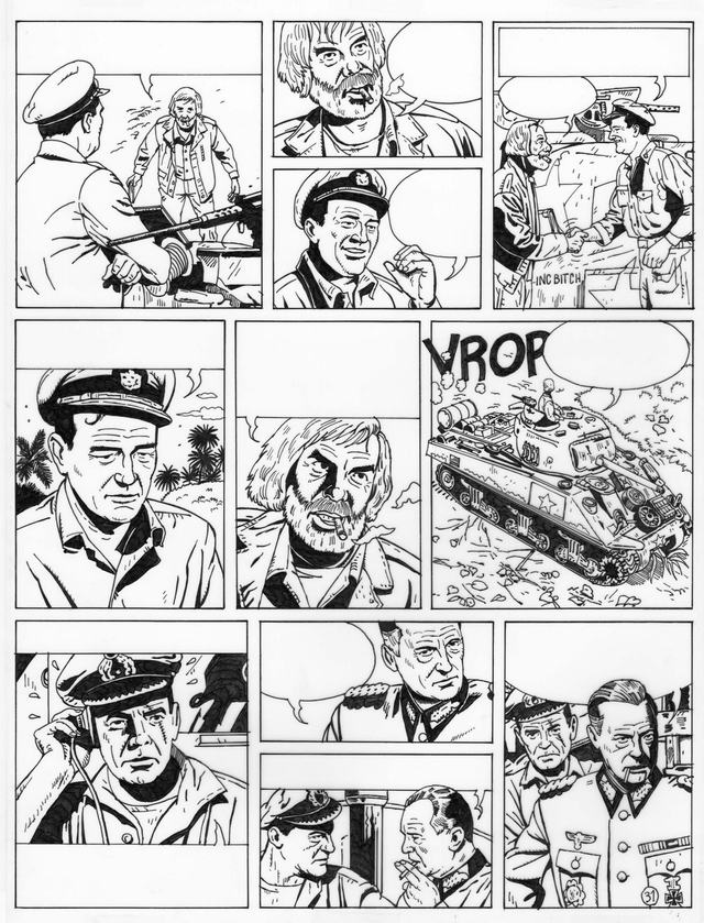 MYSTERES en BIRMANIE (Titage de tête noir et blanc)