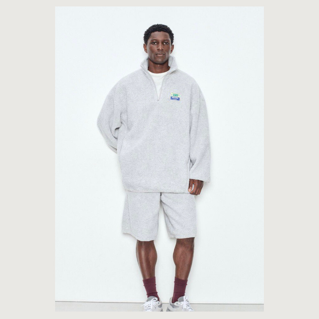 American Vintage Hoktown Sweatshirt Grey Melange