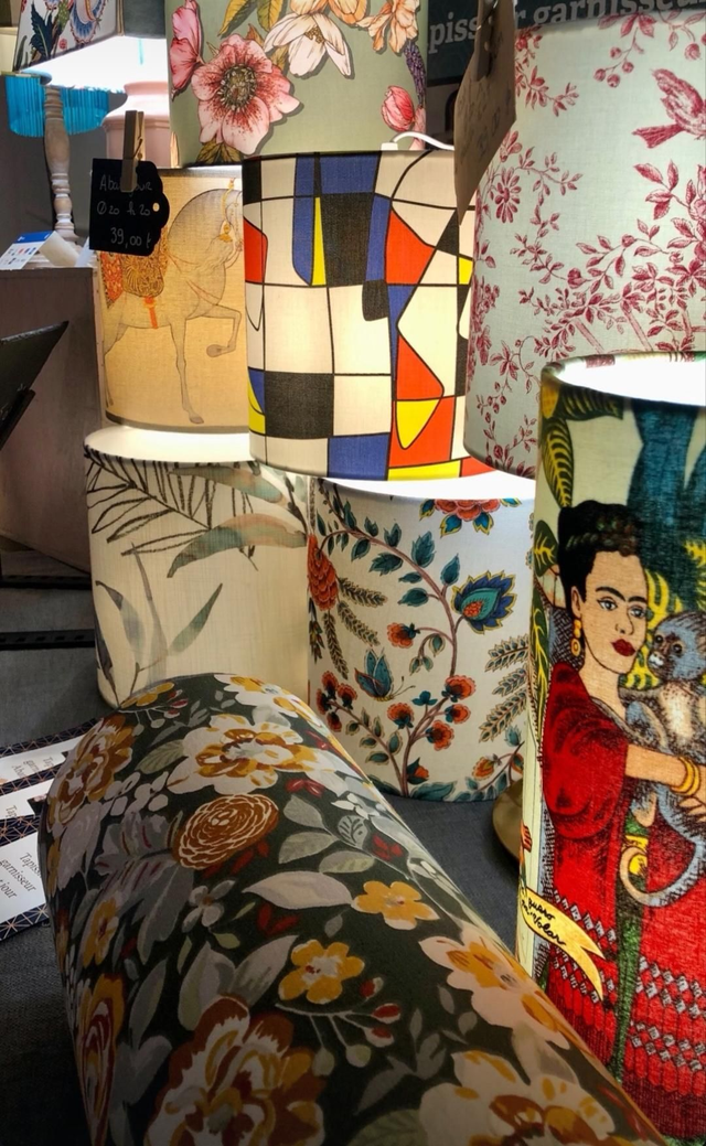 Abat-jour diam 20 cm SUR COMMANDE