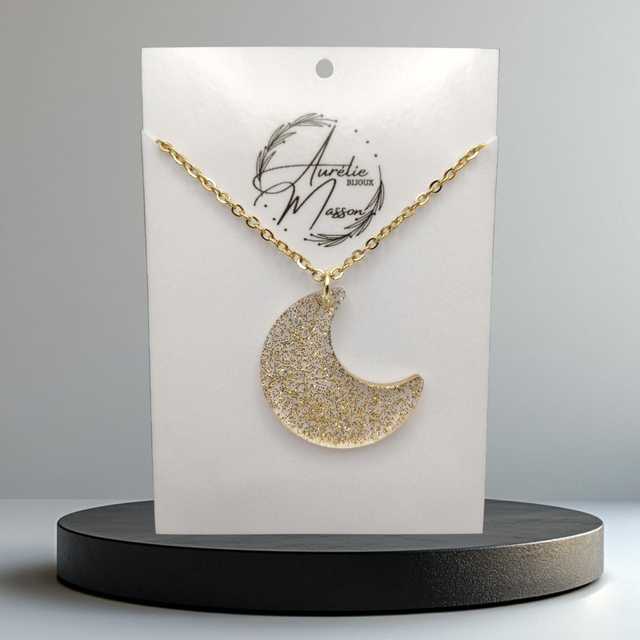 Collier "Gold Moon"