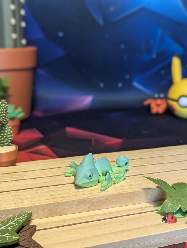 Caméléon articulé