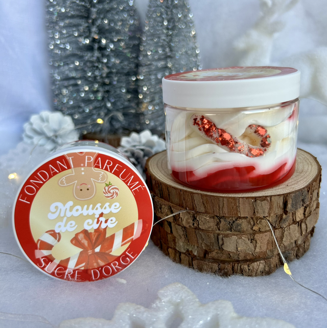 Mousse de cire Sucre d’orge 