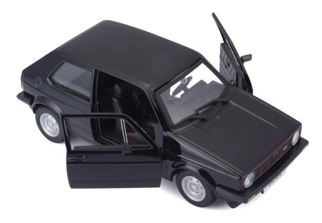VW golf Mk1 GTI noir burago 21089BK 1/24