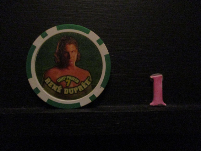Rene Dupree - Chip Power 7 Original Wrestling Chipz (1)