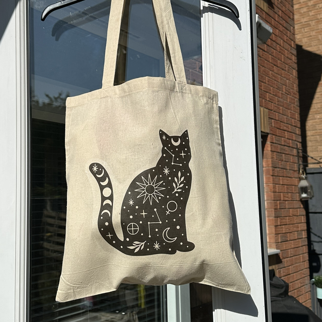 Mystical Cat Tote Bag