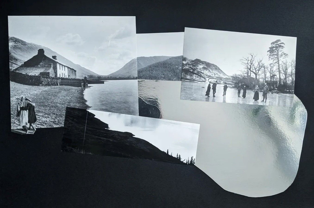 Narcissus lake (original, unframed)