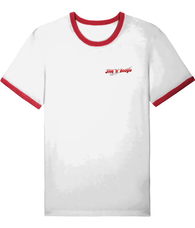 Jive 'n' Boogie T-Shirt  White/Red